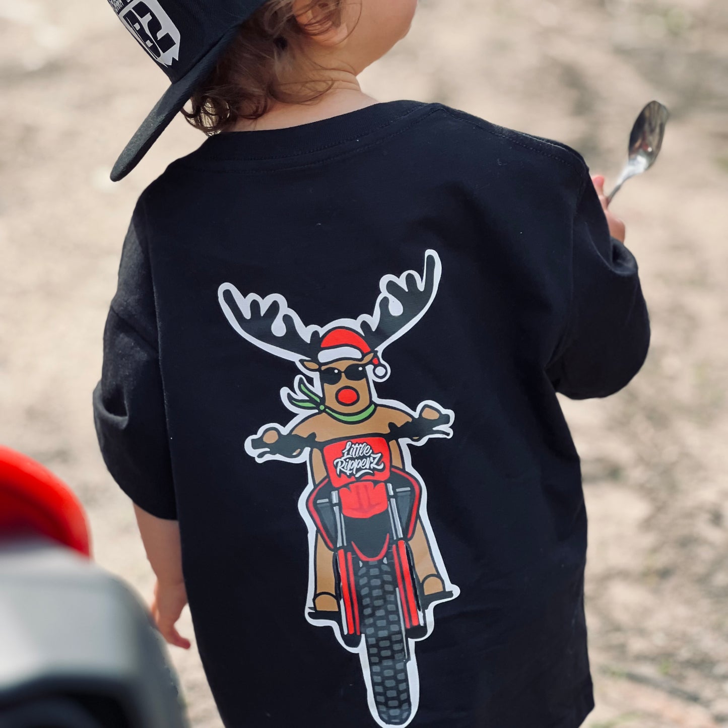Reindeer Rider tee