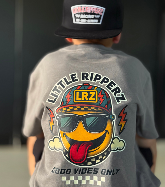 Stonewash Good vibes Tee