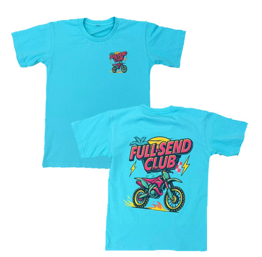 Full send club tee