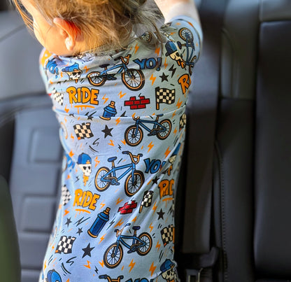 Grey BMX Zippy