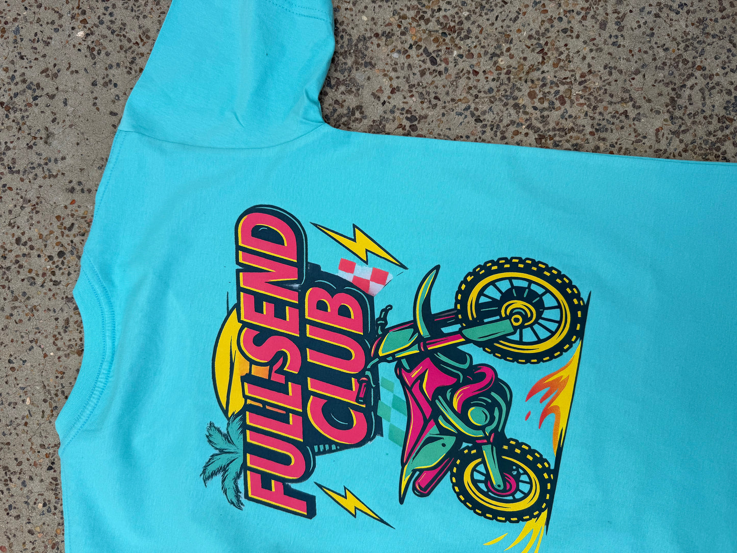 Full send club tee
