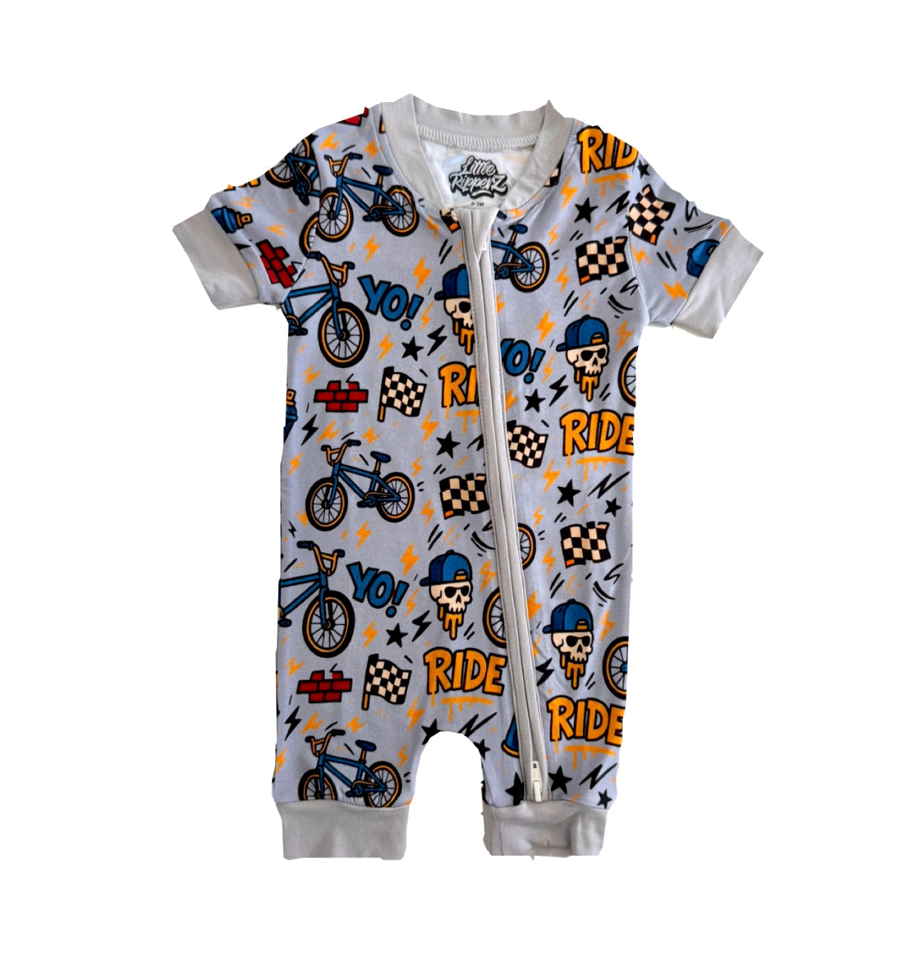 Grey BMX Zippy