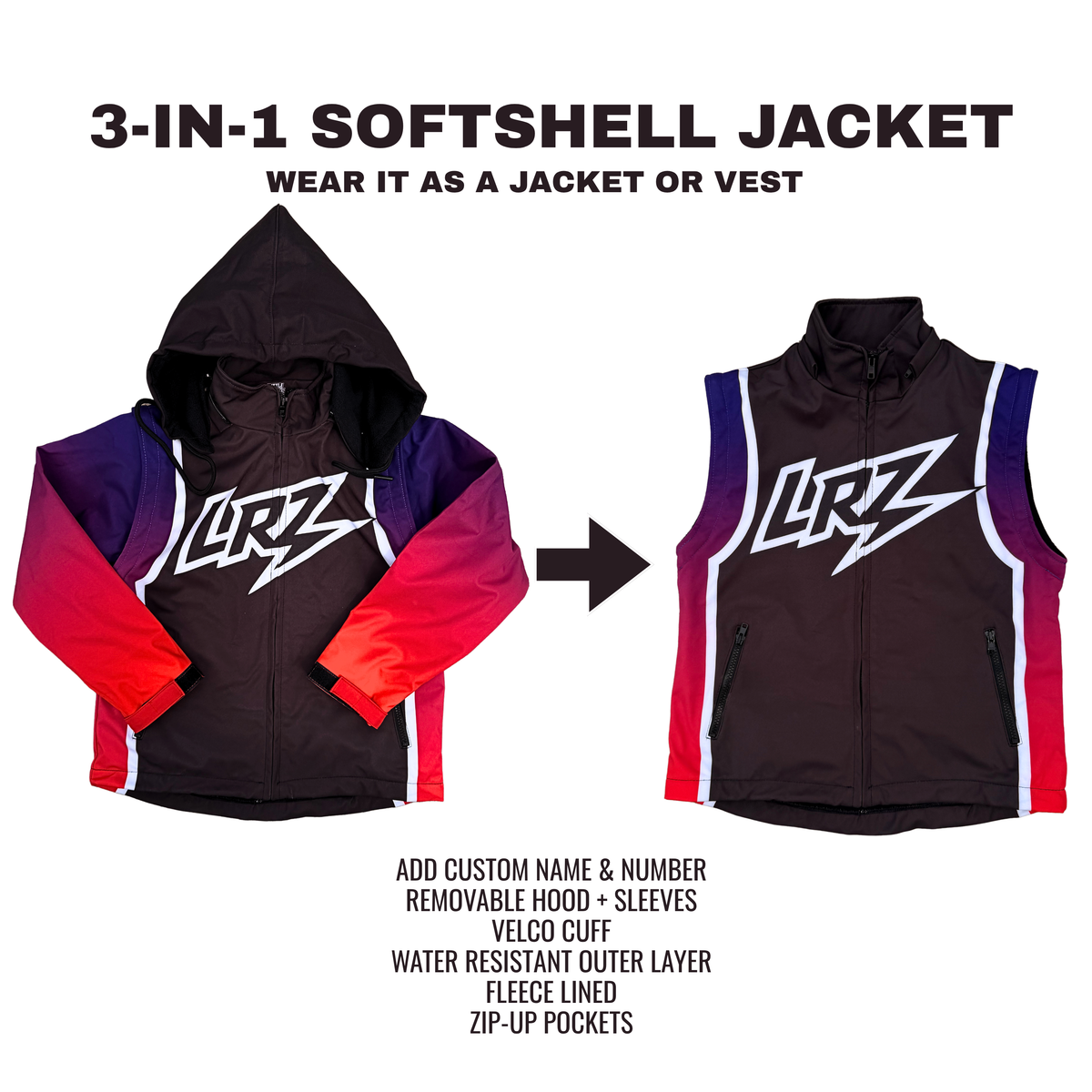 PRE-ORDER LRZ Switch Softshell Jacket