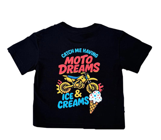 Moto dreams & Ice creams tee