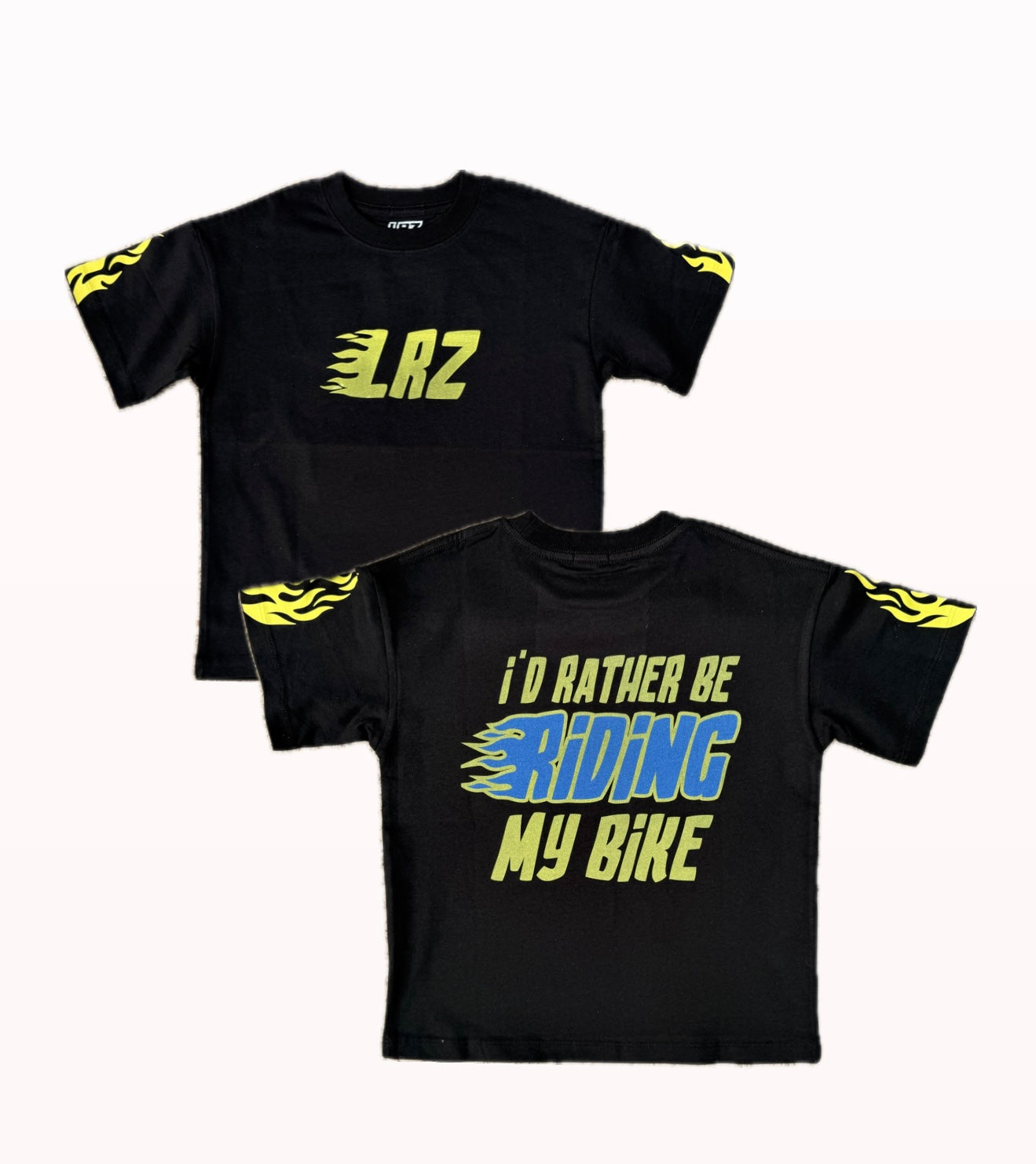 I'd rather be riding my bike Oversized Tee