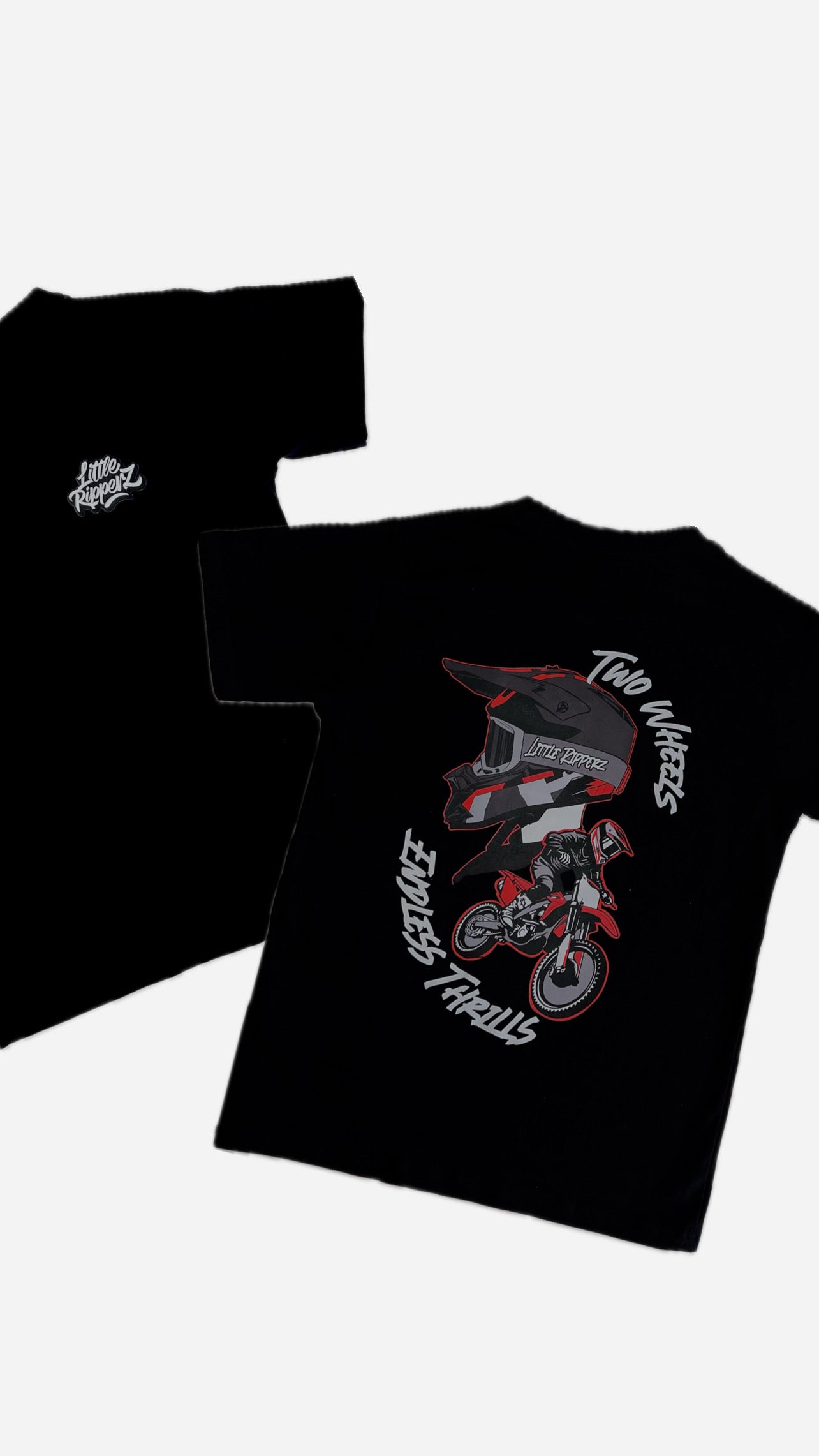 Two Wheels, Endless Thrills tee