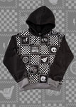 Checkerboard lightweight Hoodie