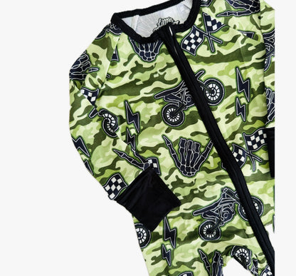 Green Camo Zippy