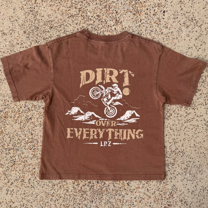 Dirt Over Everything Oversized Tee