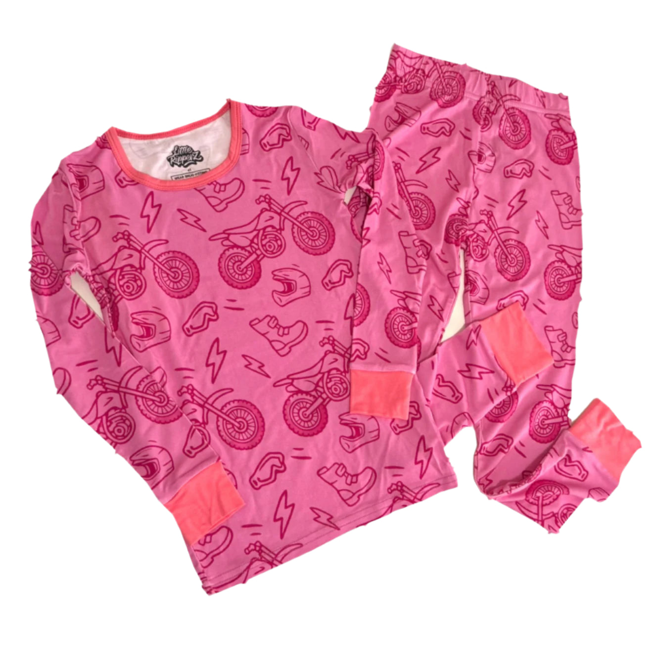 Pink Throttle Pj set