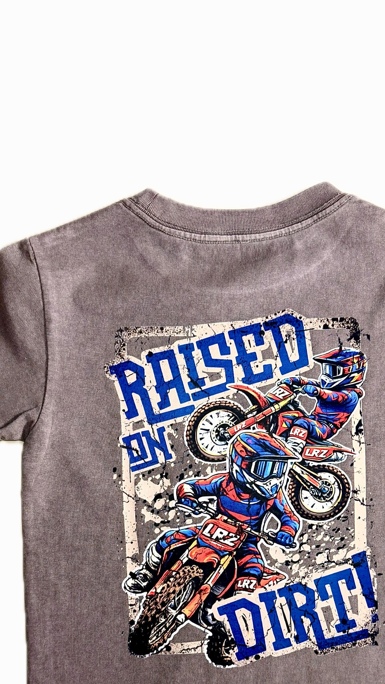 Track Raised Stonewash Tee