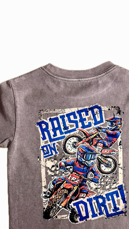 Track Raised Stonewash Tee