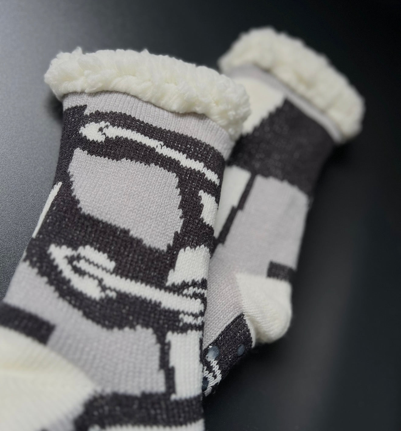 Sherpa Lined Slipper Socks
