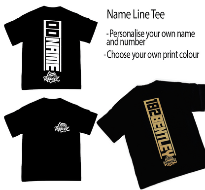 Adult Name Line tee