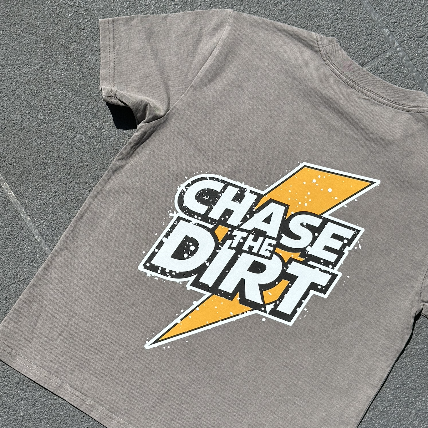 Stonewash Chase the Dirt Tee