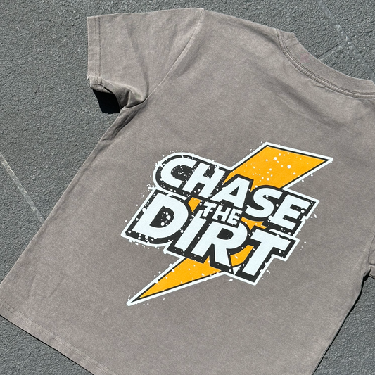 Stonewash Chase the Dirt Tee