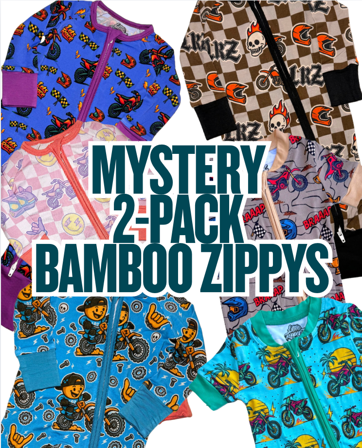 Mystery 2-Pack Bamboo Zippys