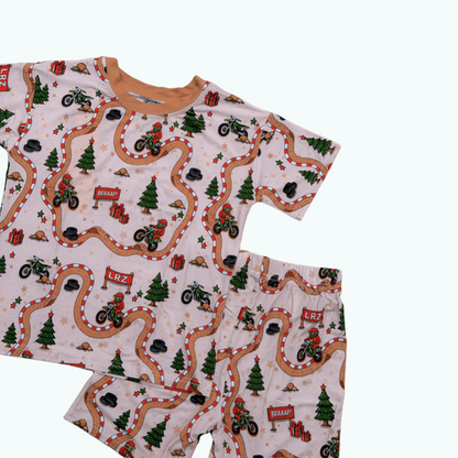 Xmas MX Track Pj Set
