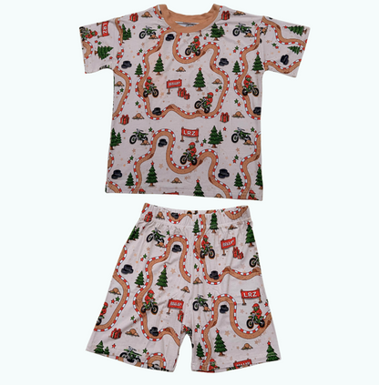 Xmas MX Track Pj Set