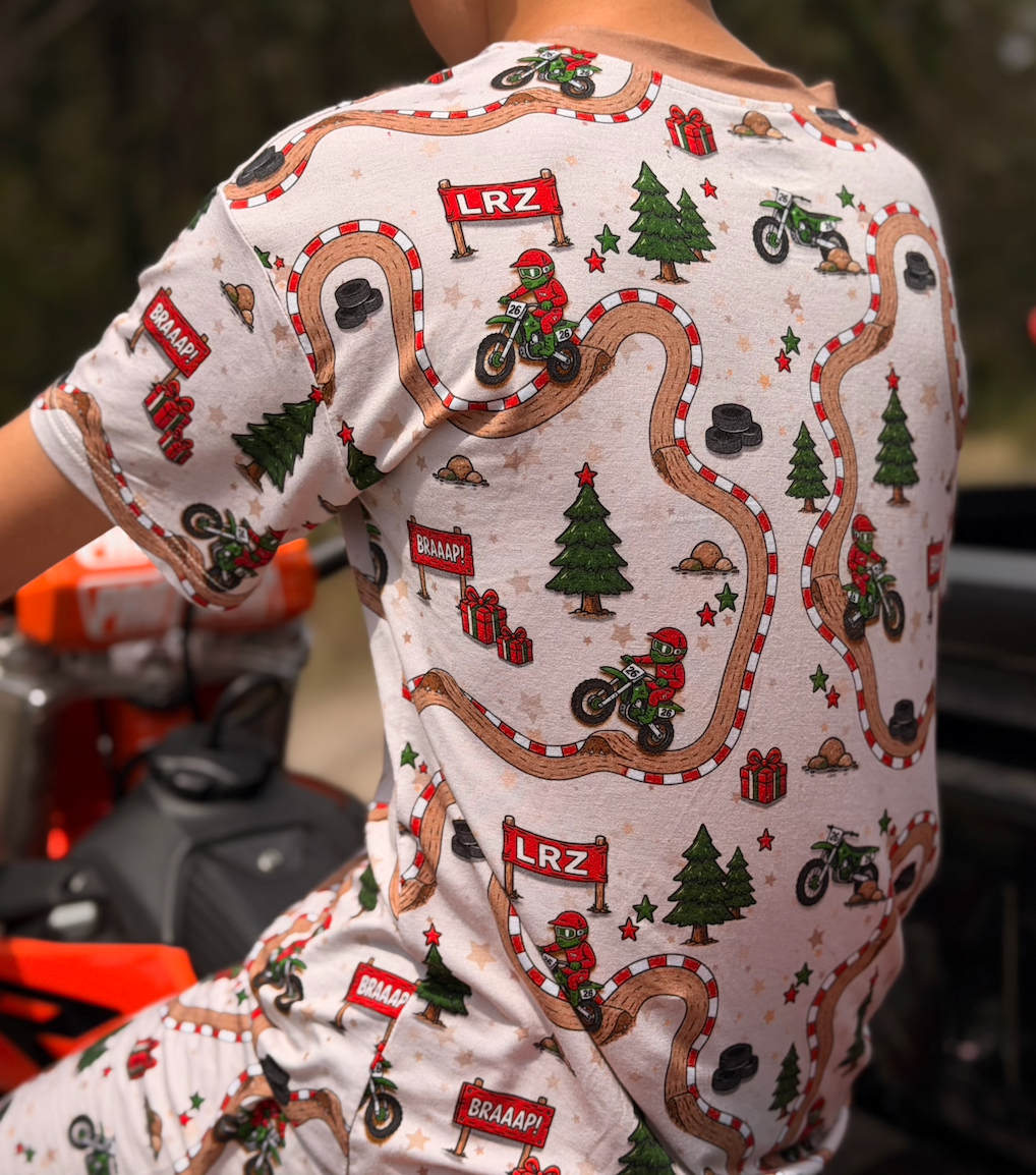 Xmas MX Track Pj Set
