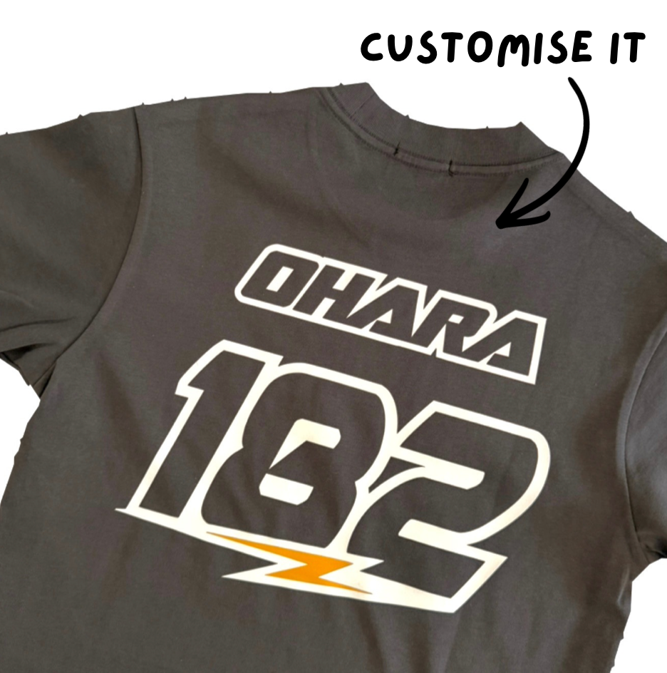 Dirt Days Charcoal Tee