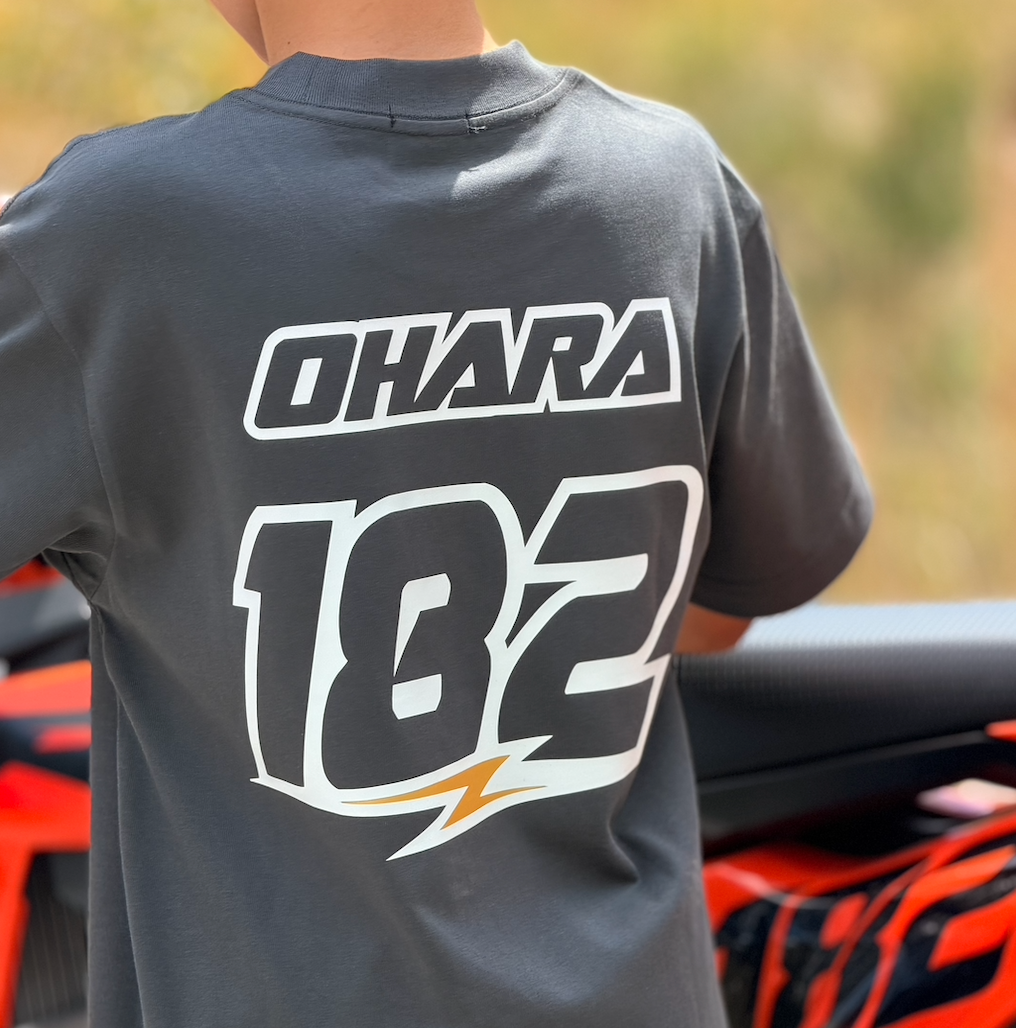 Dirt Days Charcoal Tee