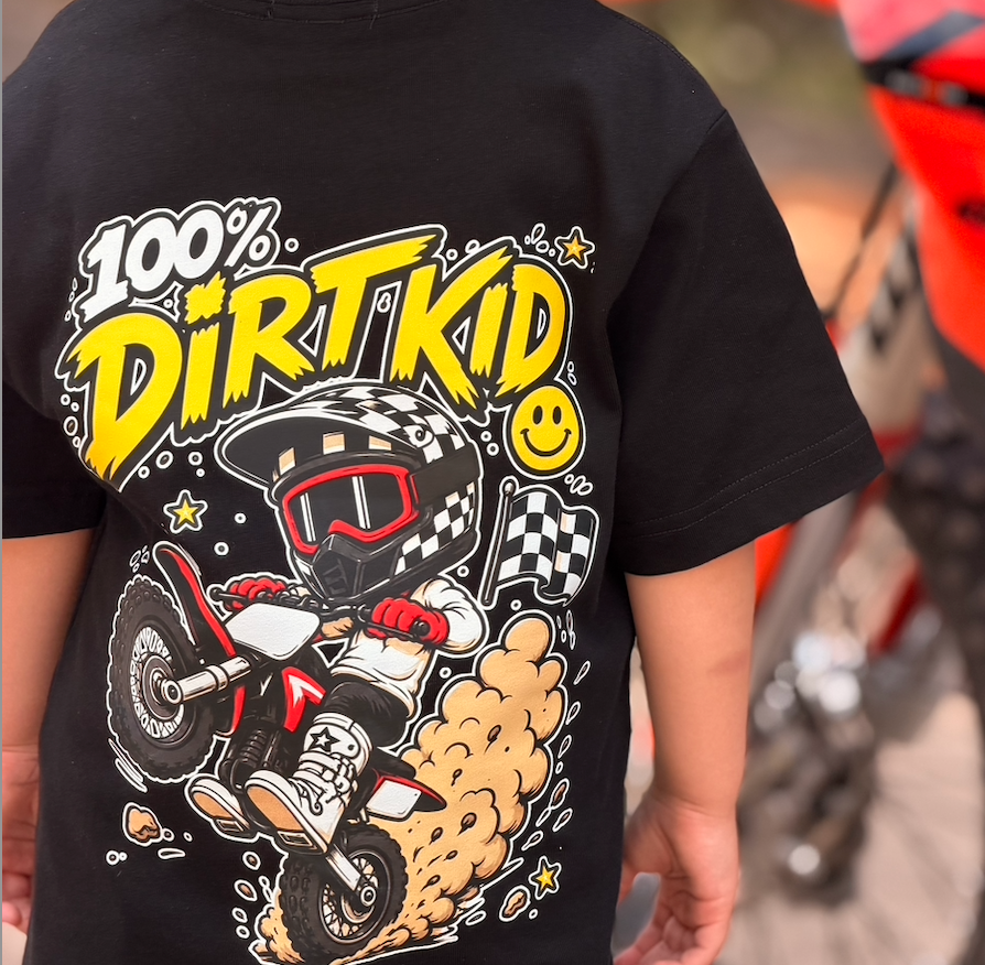 100% Dirt Kid tee