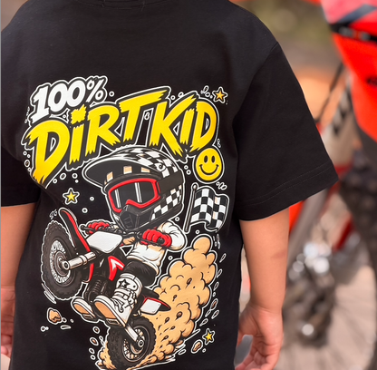 100% Dirt Kid tee
