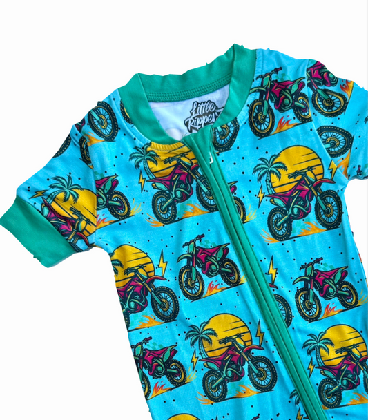 Aqua Sunset Zippy