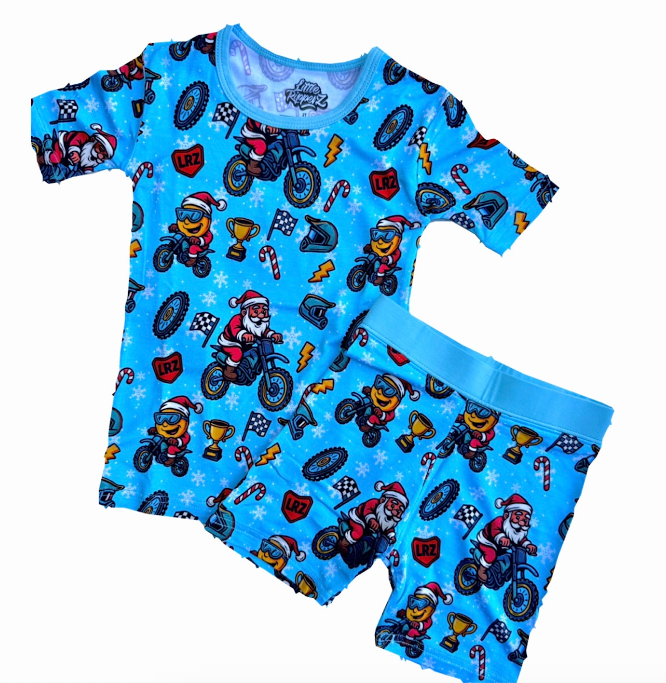 Blue Snowflake Pj set