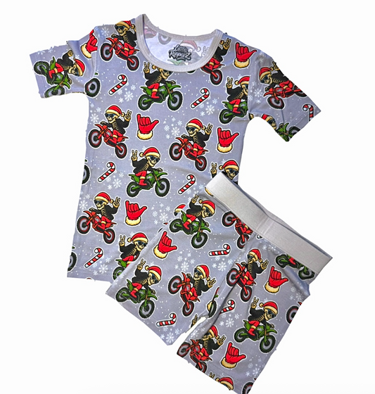 Christmas Skeleton Pj set