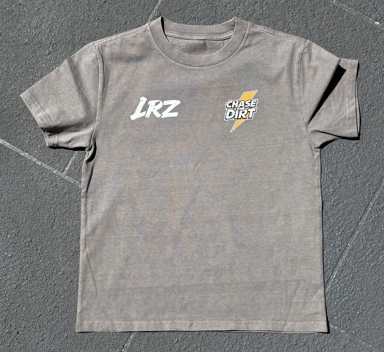 Stonewash Chase the Dirt Tee