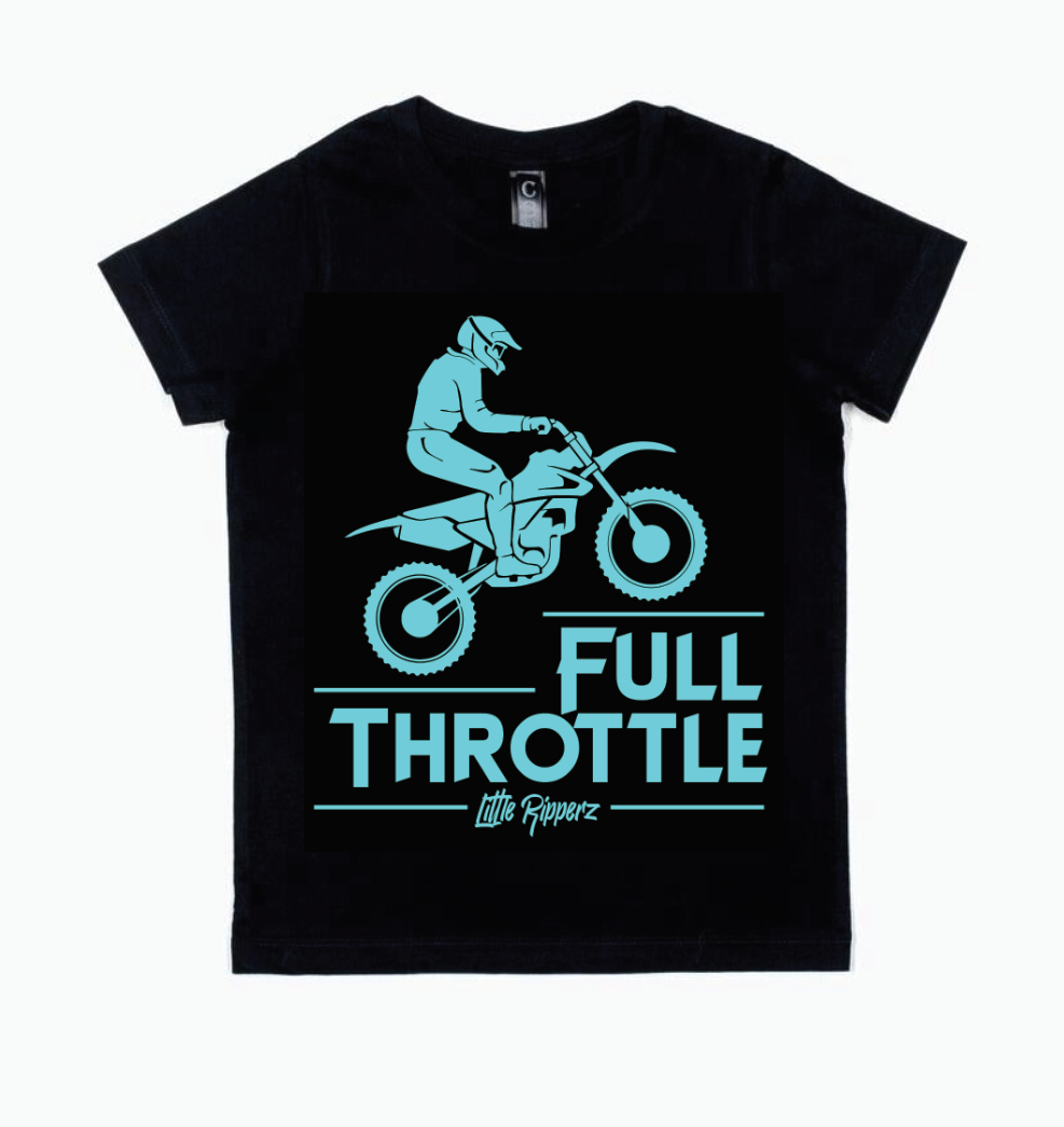 Full Throttle tee – Little Ripperz