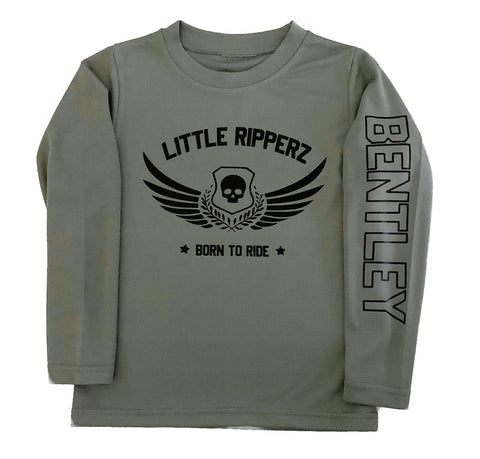 Little Ripperz Born to ride Jersey - Black